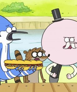 Regular Show Paint By Number