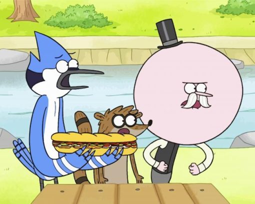 Regular Show Paint By Number