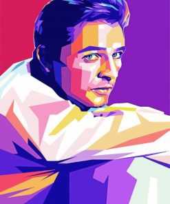 Richard Burton Pop Art Paint By Number