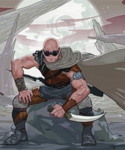 Riddick Art Paint By Number