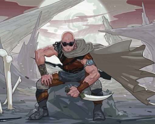 Riddick Art Paint By Number