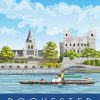 Rochester Castle Poster Paint By Number