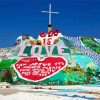 Salvation Mountain California Paint By Number