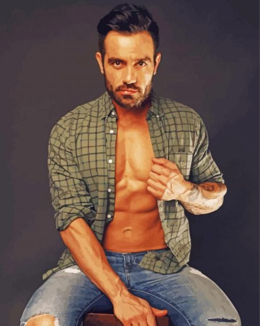 Stylish Ramin Karimloo Paint By Number