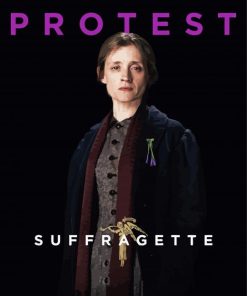 Suffragette Character Poster Paint By Number