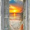 Sunset Door To The Sea Paint By Number