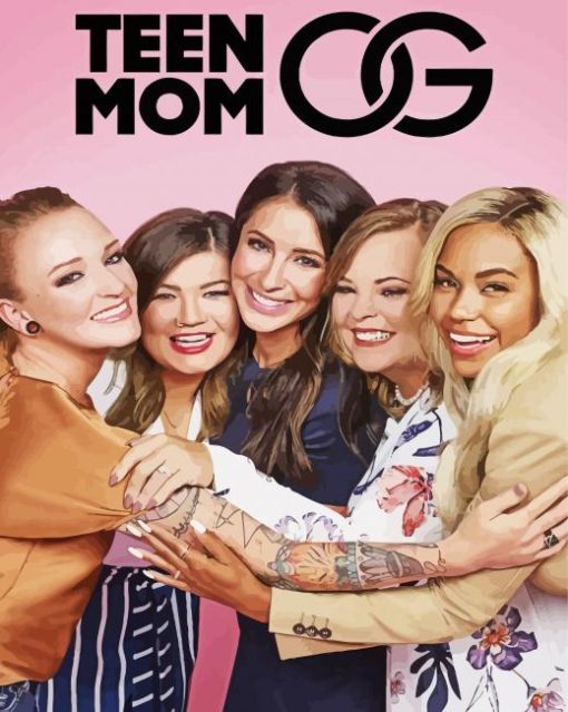 Teen Mom Poster Paint By Number