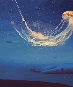 The Galaxy Jellyfish Paint By Number