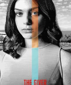 The Giver Black And White Poster Paint By Number