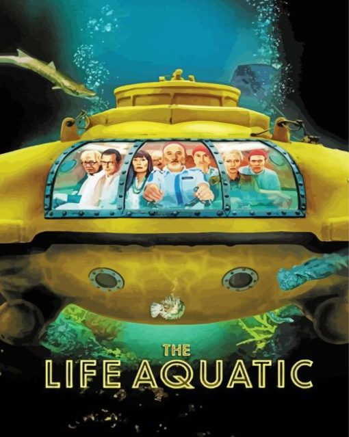 The Life Aquatic Paint By Number