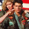 Tom Cruise Top Gun Movie Paint By Number