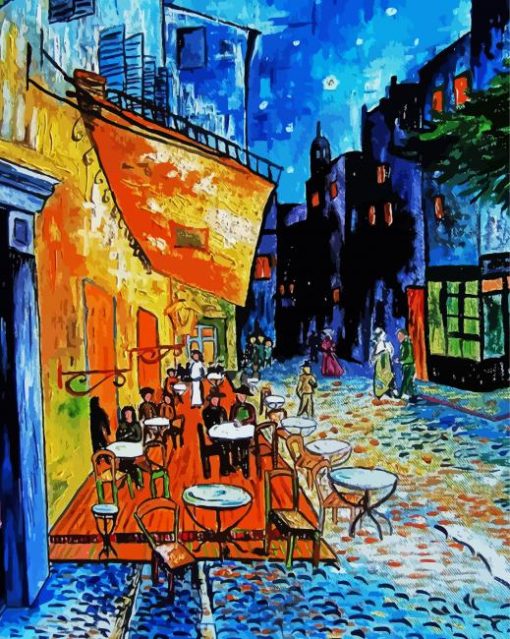 Van Gogh Cafe Art Paint By Number