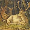 Wild Resting Deer Paint By Number