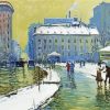 Winter Boston Art Paint By Number