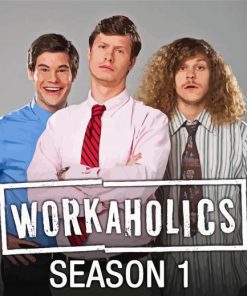 Workaholics Season 1 Poster Paint By Number