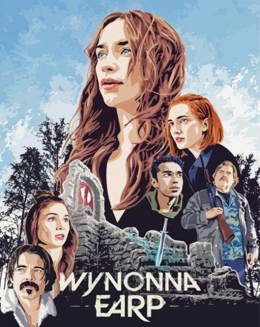 Wynonna Earp Drama Serie Poster Paint By Number