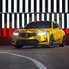 Yellow Acura Car Paint By Number