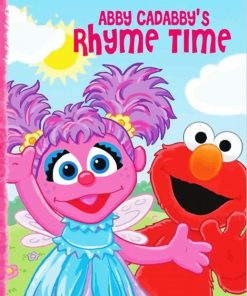 Abby Cadabby Rhyme Time Poster Paint By Number