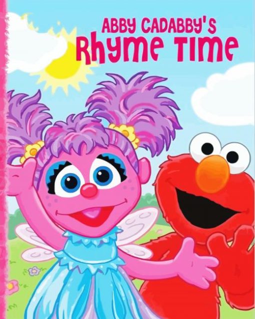 Abby Cadabby Rhyme Time Poster Paint By Number