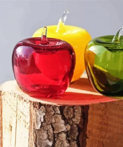 Aesthetic Glass Apples Paint By Number