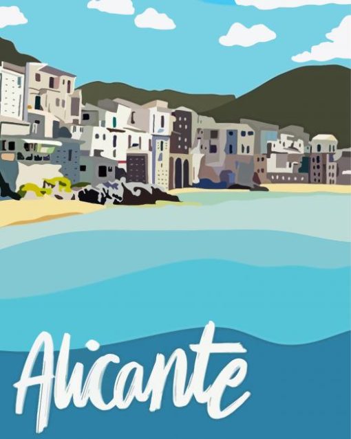 Alicante Poster Paint By Number