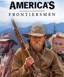 Americans Frontiersmen Paint By Number