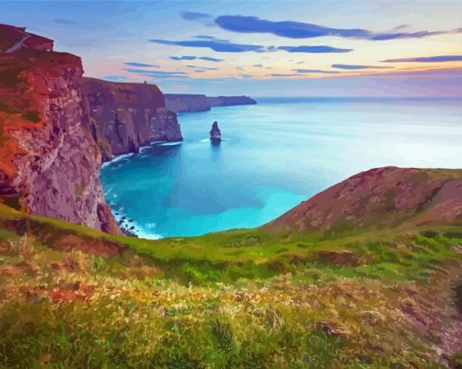 Beautiful Irish Scenery Paint By Number