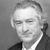 Black And White Actor Robert De Niro Paint By Number