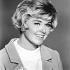 Black And White Doris Day Paint By Number