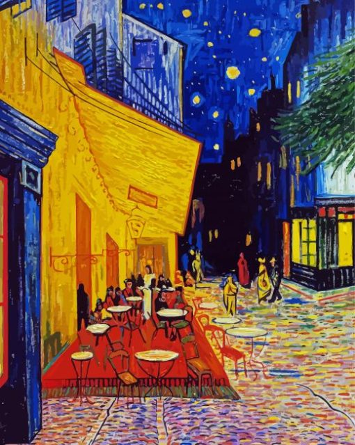 Cafe Van Gogh Paint By Number