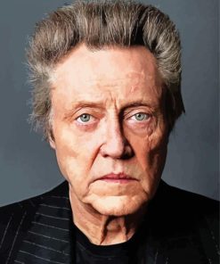 Christopher Walken Actor Paint By Number