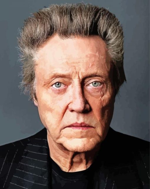 Christopher Walken Actor Paint By Number