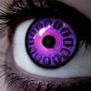 Clock Purple Eye Paint By Number