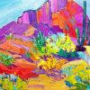 Colorful Desert Paint By Number