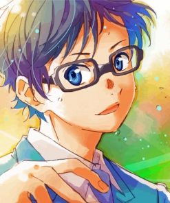 Cool Kousei Arima Anime Paint By Number