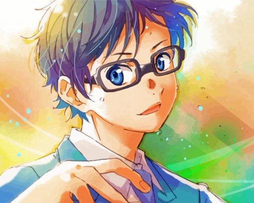 Cool Kousei Arima Anime Paint By Number