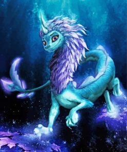 Cute Unicorn Dragon Paint By Number