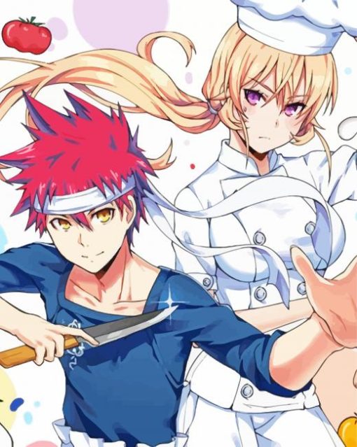 Food Wars Shokugeki No soma Paint By Number