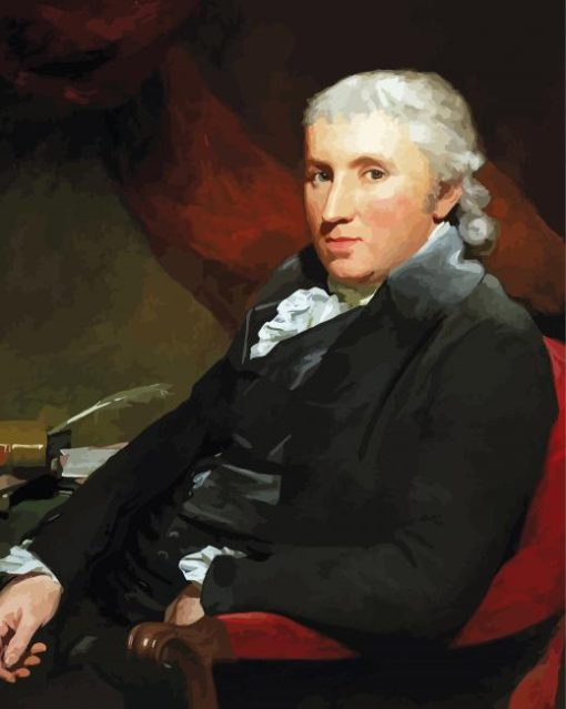 Henry Raeburn Portrait Of Dr Benjamin Bell Paint By Number