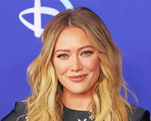 Hilary Duff American Actress Paint By Number