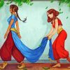 Katara And Suki Art Paint By Number