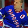 Mark Messier Hockey Player Paint By Number