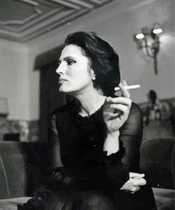 Monochrome Amalia Rodrigues Paint By Number