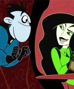 Shego And Drakken Paint By Number