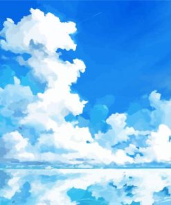 Sky Anime Paint By Number