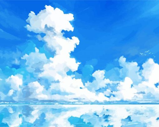 Sky Anime Paint By Number