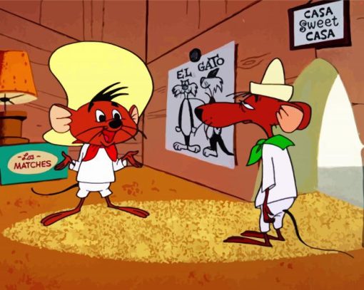 Speedy Gonzales Paint By Number