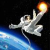 Sports In Space Illustration Paint By Number