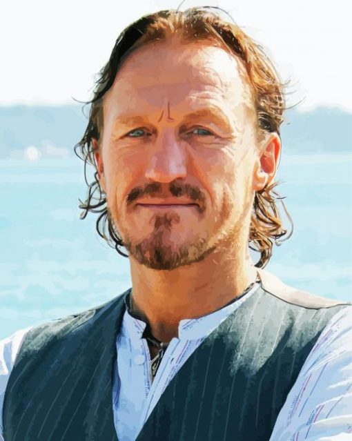 The Actor Jerome Flynn Paint By Number