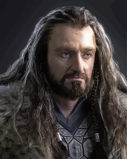 The Hobbit Thorin Oakenshield Paint By Number